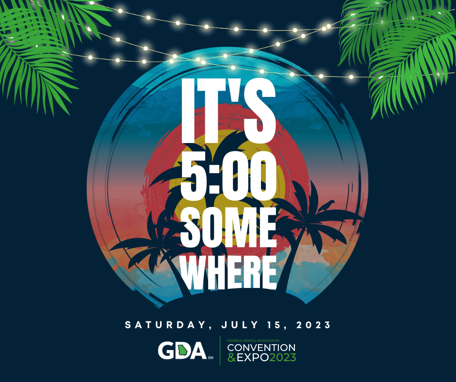 It's 5:00 Somewhere. GDA Convention Saturday Night Celebration.
