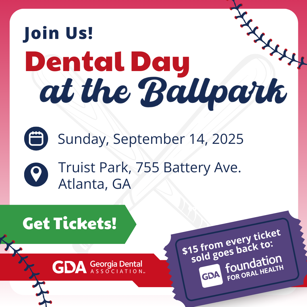Dental Day at the Ballpark Foundation Webpage Graphic